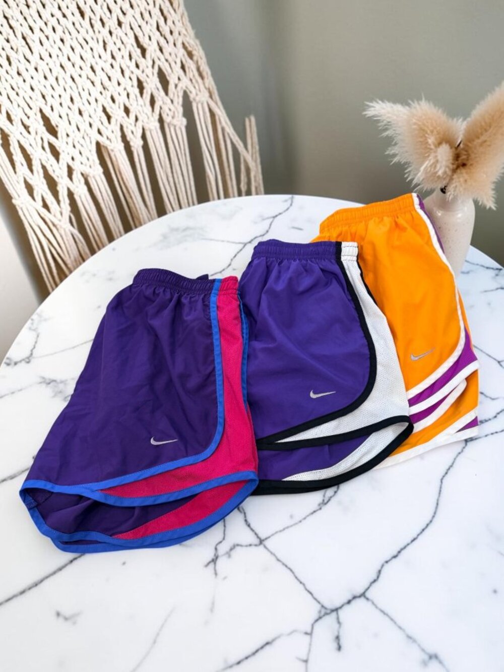 Nike Dri Fit Women's Size Small Workout Shorts Bundle 3 Pairs - Picture 2 of 7